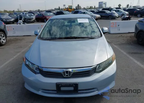 2012 Honda Civic Lx z USA, uszkodzony, nr VIN 19XFB2F57CE334427